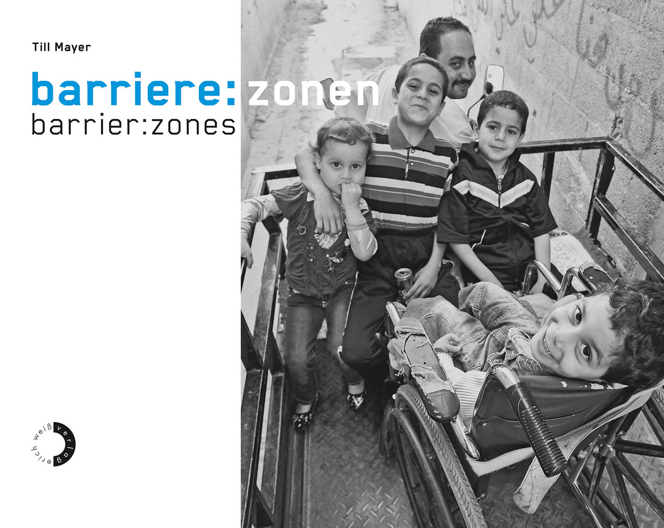 Das Buchcover von barriere:zonen