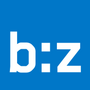 Logo von barriere-zonen.org - die Zeichen b:e